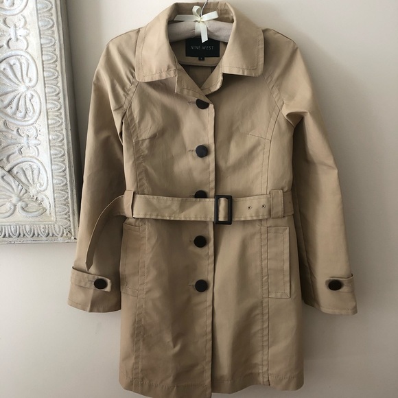 Nine West Jackets & Blazers - Nine west jacket-raincoat/trenchcoat